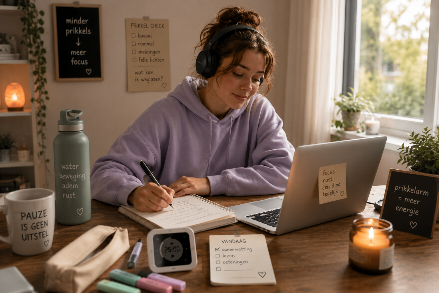 Hoe studeren met ADHD zonder jezelf te overprikkelen?